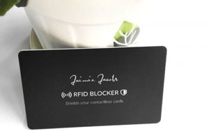 blocking card