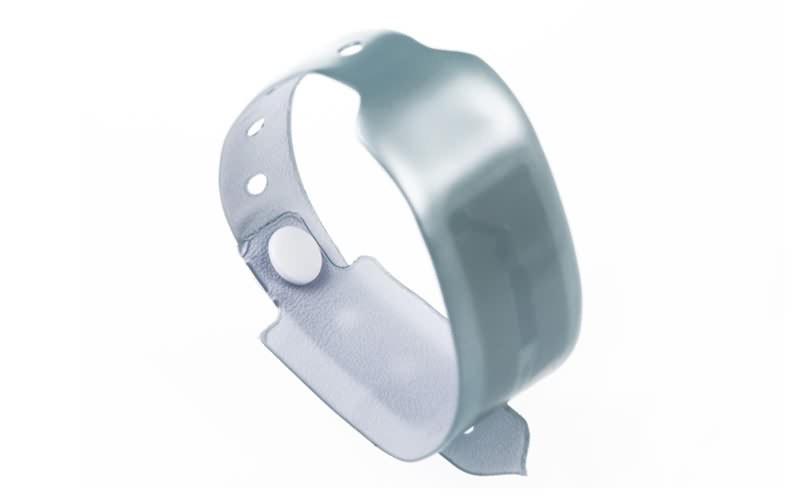 disposable RFID pvc wristband