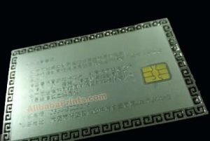 metal contact ic card