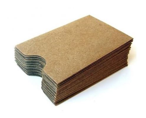 natural paper card sleeve