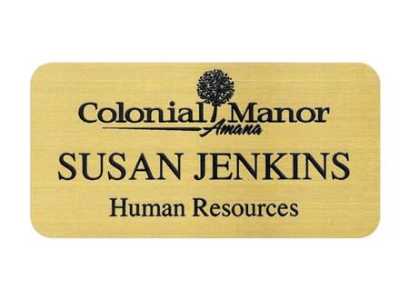 plastic engraved name tags
